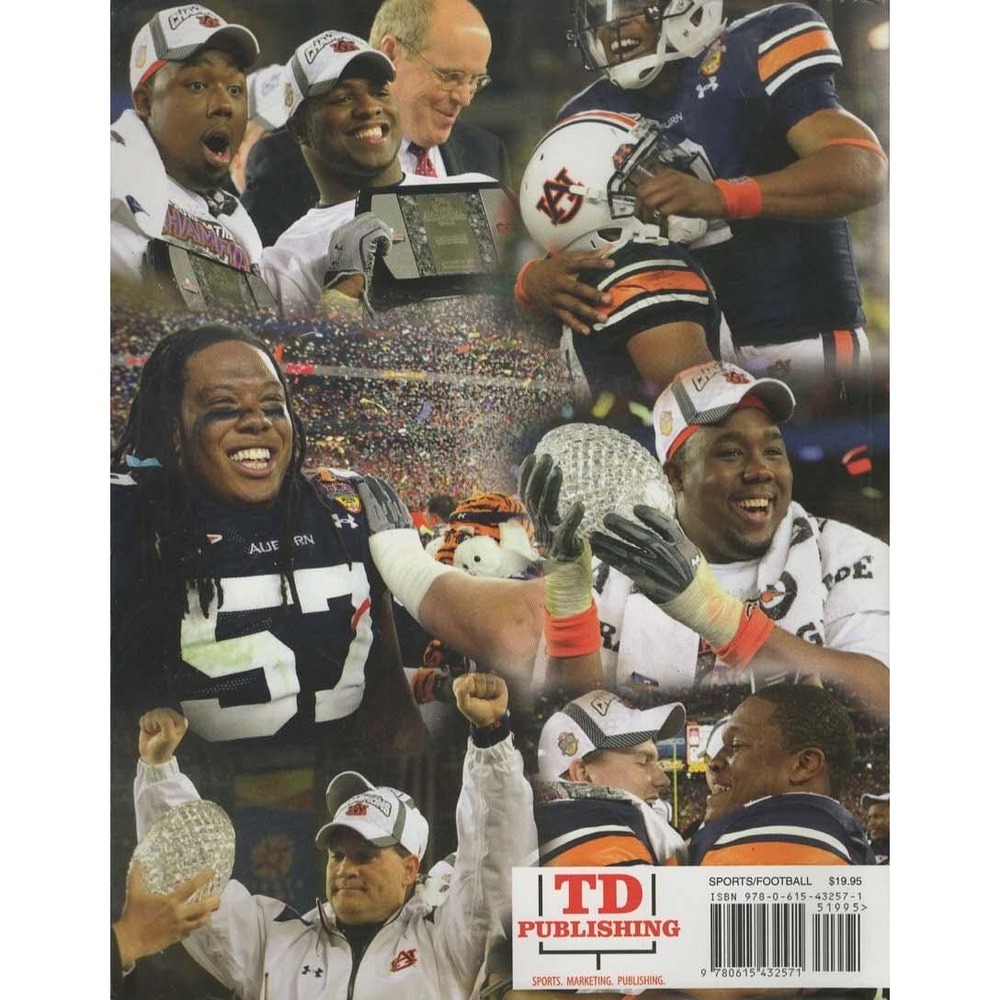 Auburn Tigers All In National Championship 2010 Football Book Ledger Enquirer - Picture 2 of 4